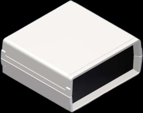 ABS enclosure, (L x W x H) 85 x 80 x 36 mm, white (RAL 9002), IP54, MC11.7