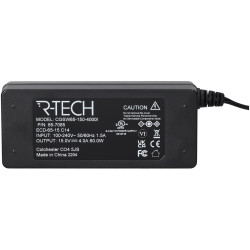 R-TECH 857085 AC/DC Adapter 15vdc 4amp C14 Desktop