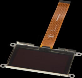 DEP128064M1-Y OLED, 128x64 px, yellow/black, 2.7inch