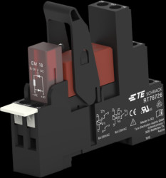 Coupling relay 2 Form C (NO/NC), 230 V (AC), 32500 Ω, 8 A, 400 V (AC), 2-1415074-1