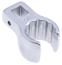 Wkładka klucza, seria: 440 A, Klucz pazurowy, typ: Klucz Crowfoot, rozmiar: 1/4 x 1/2 cala, wykończenie: Chromowane