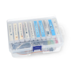 Zestaw elementów elektronicznych + płytka stykowa 400 - E24 - 235 elementów