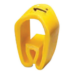 Phoenix Contact 0800501:0007 PMH 2 Cable Marker Imprint 7 Dia 3-6mm Yellow