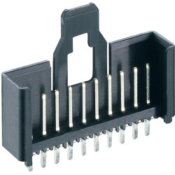 Lumberg 2,5 MSF 02 2.5 Minimodul Pin Header 2.5mm Pitch Locking 2