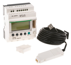 Sterownik programowalny PLC Schneider Electric Zelio Logic 2 6 (cyfrowe) 4 (przekaźnikowe) Cyfrowe Przekaźnik Zelio 2