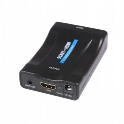 konwerter AV SCART do HDMI 1080/720p z zasilaczem