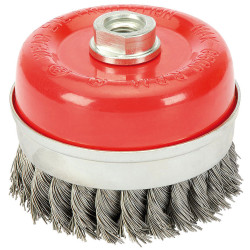 Draper Expert 41450 100mm x M14 Twist Knot Wire Cup Brush