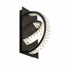 Kinkiet w stylu glamour TULA kolor Czarny chrom, LED 18W 2700-6000K - MX3274-2-3BCT Zuma Line