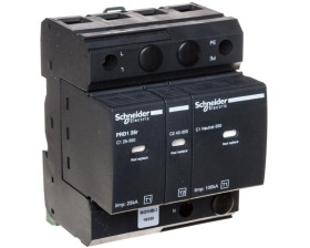 Ochronnik przeciwprzep. PRD1 25r, 1 bieg.+N, 350 V, z sygnalizacją 16330