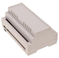 Z-104J-ABS Obudowa z tworzywa Z104J-ABS wymiary: 88.8x62.8x138.8mm - mocowana na szynę - jasna - ABS niepalny