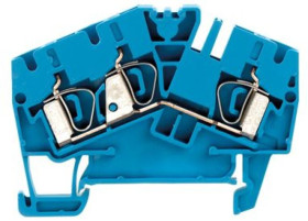 Złączka szynowa przelotowa ZDU 4-2/3AN BL 1770860000 /100szt./