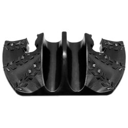 DEFENDER 86101F End Piece Female Polyurethane Black 2 Channels