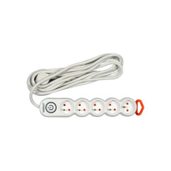 Sthor - 72358 Przedłużacz listwa zasilająca 5G Z/U 5m