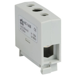 Złączka kablowa pojedyncza szara KC 1x35