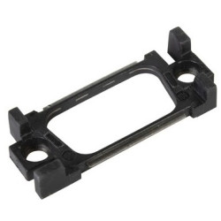 Coding element, black for D-Sub housing size 1 (DE), 9 pole, pin, coding combination 1, 09670092101101