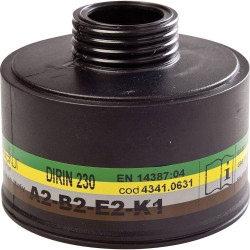 Ekastu 422 782 DIRIN 230 Multi-Use Filter A2B2E2K2-P3 BIOSTOP tech