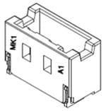 Wtyk PCB 5-pinowe raster: 1mm -rzędowe Molex Montaż powierzchniowy