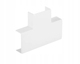 ŁĄCZNIK KĄTOWY PŁASKI POKRYWA ODGAŁĘŹNA DO KORYTA KANAŁU KABLOWEGO 100X40 T (4/M/0010411000400000)