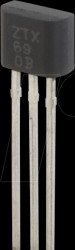 ZTX690B HF bipolar transistor, NPN, 45V, 2A, 1.5W, TO-92
