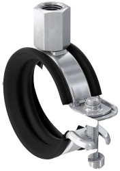 Fischer 562458 Obejma do rur zacisk do rur łączących 10 szt.