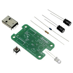 Adafruit 5mm Chromed Metal Wide Concave Bevel LED Holder - Pack of 5