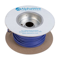Alpha Wire 6718 VI005 Eco Wire 12AWG Violet (30.5m Reel)