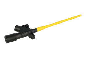 Chwytak pomiarowy; KLEPS2600 972 306 100; pazurkowy; 3mmm; czarny; 160,5mm; wtykany (gniazdo bananowe 4mm); 6A; 1000V; stal nikl