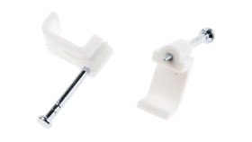 Spinka Do Kabli Prostokątna Obejma Do Kabli, Materiał: Pe, 7.9 X 10.2 X 8Mm,...