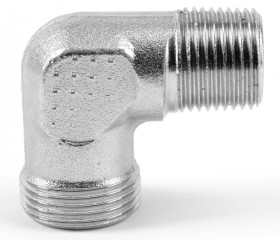 Złączka hydrauliczna, Złacze A: Stożek męski 24° DIN, Złacze B: BSPT męski, Stal, 315bar