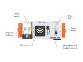 Adafruit LittleBits cloudBit Module