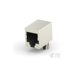TE Connectivity 5557789-1 Ethernet Connector 8POS R/A Female Shrouded Shorting