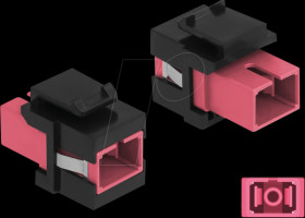 86815 Keystone module SC simplex female &gt; female