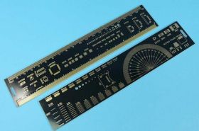 LINIJKA WZORNIKOWA ELEMENTÓW SMD 21x4cm