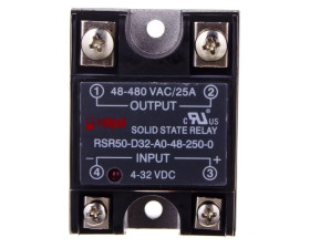 Przekaźnik półprzewodnikowy 1P 48-480VAC/25A Uster= 4-32V DC RSR50-D32-A0-48-250-0 2612028