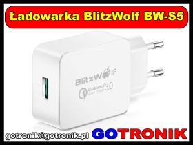 Ładowarka sieciowa BlitzWolf BW-S5 Quick Charge 3.0