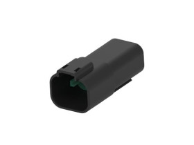 Złącze samochodowe 4-pinowe TE Connectivity 2-rzędowe Męski 7.5A Superseal Pro Montaż na kablu Kabel B Obudowa do