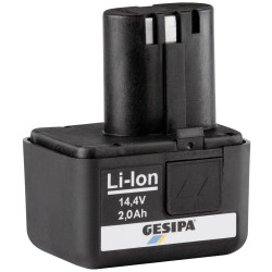 Gesipa 1666440 Tool Battery 14.4V 2Ah Li-ion High-Performance