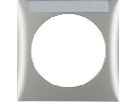 Integro Flow Ramka 1 pojedyncza pole opisowe chrom lak 918032568 HAGER