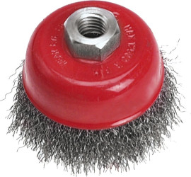Szczotka druciana doczołowa 75 mm x M14 62H110