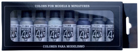 Farba tonowa Vallejo 771176 71176, 8 szt.