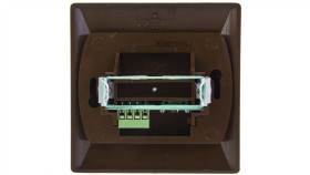 Akcent Gniazdo Telefoniczne Podwójne Rj11 Równoległe Brązowe Gpt-2Ar/24