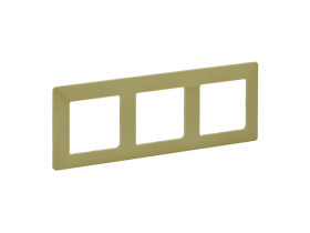 VALENA LIFE Ramka 3 potrójna limonkowy 754083 LEGRAND
