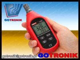 UT333 termohigrometr pomiar temperatury i wilgotności względnej powietrza