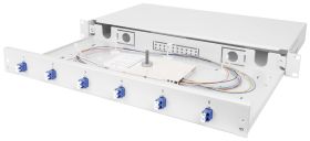 Patchpanel do światłowodu Digitus DN-96330/9 6 Portów LC Singlemode OS2 1 U