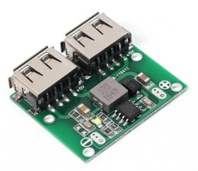 ŁADOWARKA ZASILACZ 6-26V---> 5,2V 3A 2XUSB HW-681 (MOD-60093)