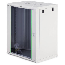 Digitus DN-19 16-U-EC 19" Wall Cabinet 16U 600x816x450mm Grey-white (RAL 7035)