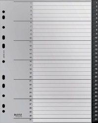 12180000 Plastic dividers A4 (1-31), Recycle