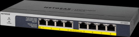 GS108PP-100EUS Switch, 8-Port, Gigabit Ethernet, PoE