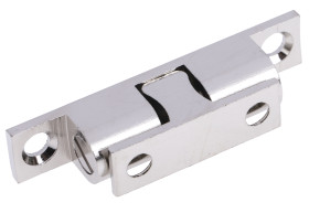 Zatrzask drzwiowy kulkowy Mosiądz 50 x 9.5mm Zaczep kulowy Steinbach & Vollman