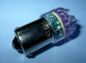 BA-15-8 12V ULTRAFIOLET LED 67-8UV